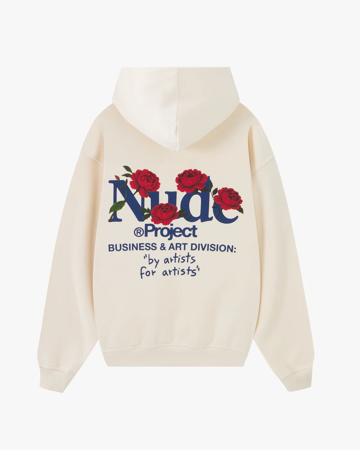 Nude Project Hoodie "Play With Logo" Marshmallow