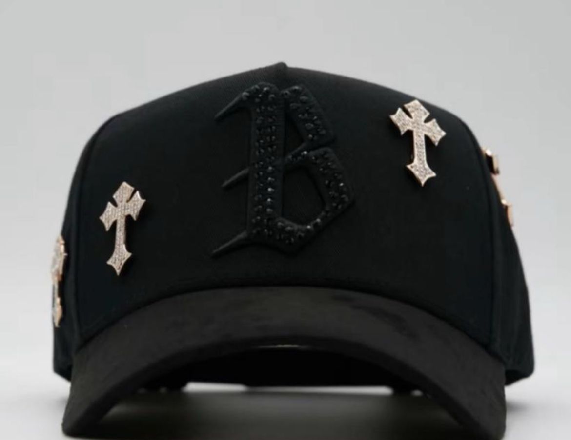 Barbas Hats Chrome 24K "B"