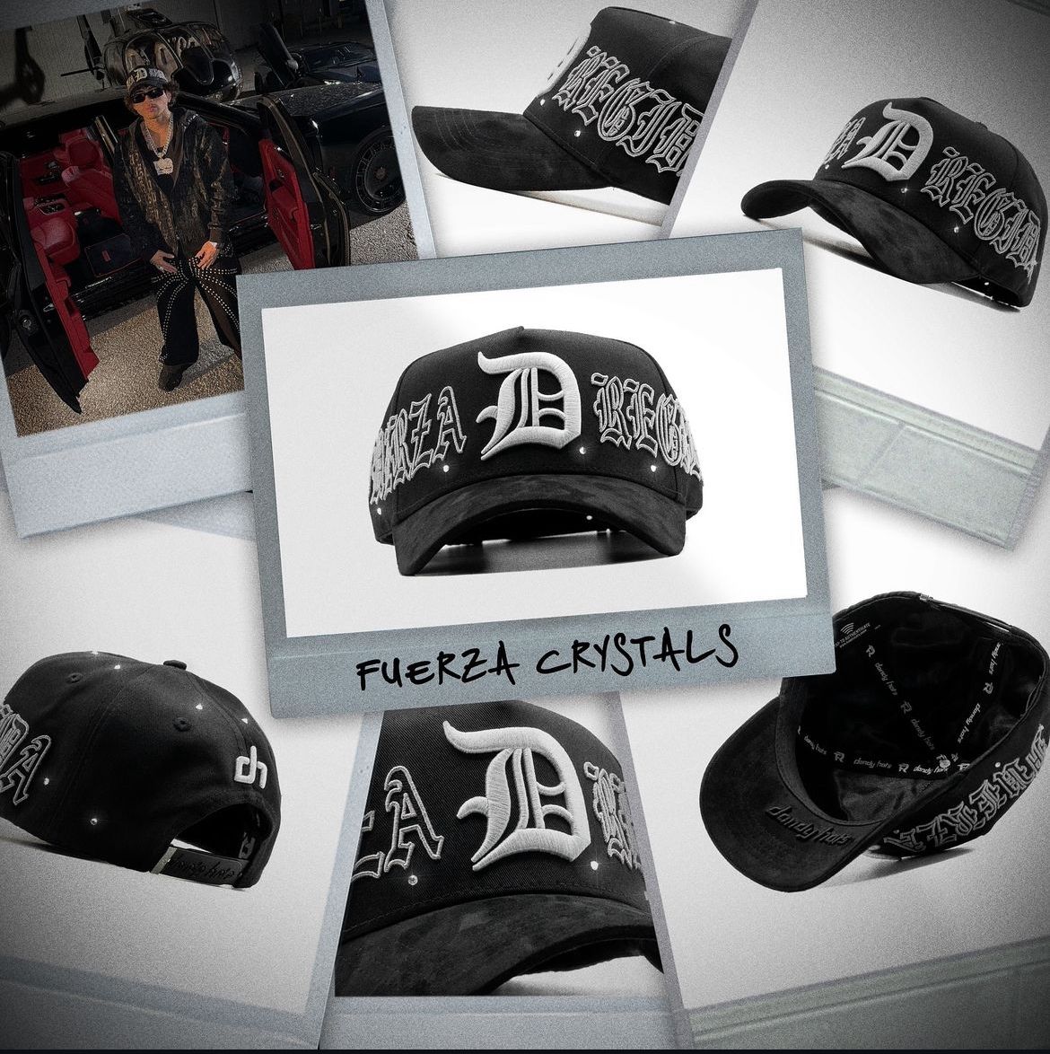 Dandy Hats x Fuerza Regida "Fuerza Crystals"