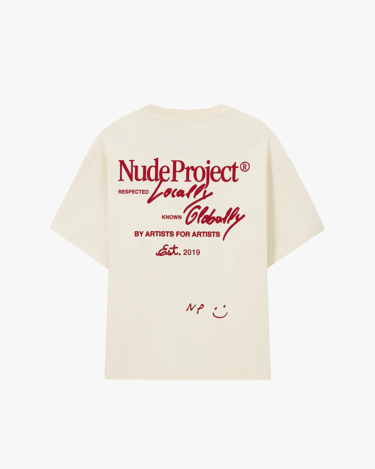 Nude Project “Global Tee" Marshmallow