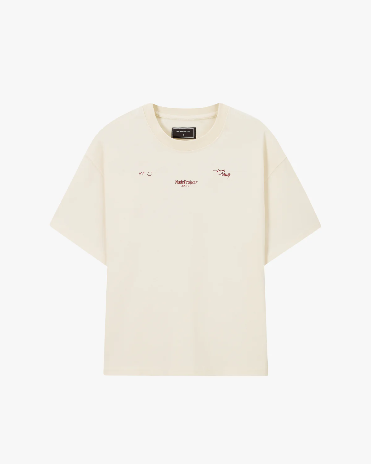 Nude Project “Global Tee" Marshmallow