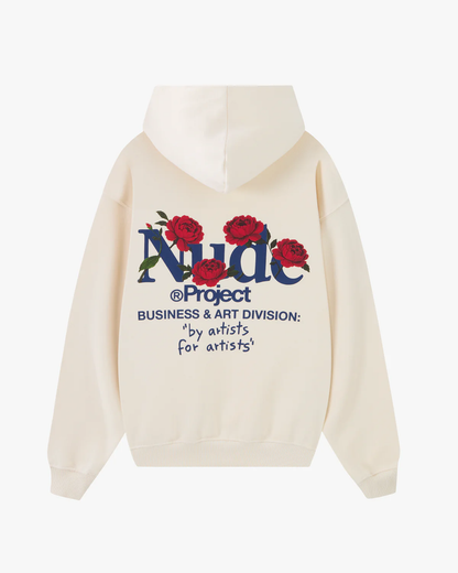 Nude Project Hoodie "Play With Logo" Marshmallow