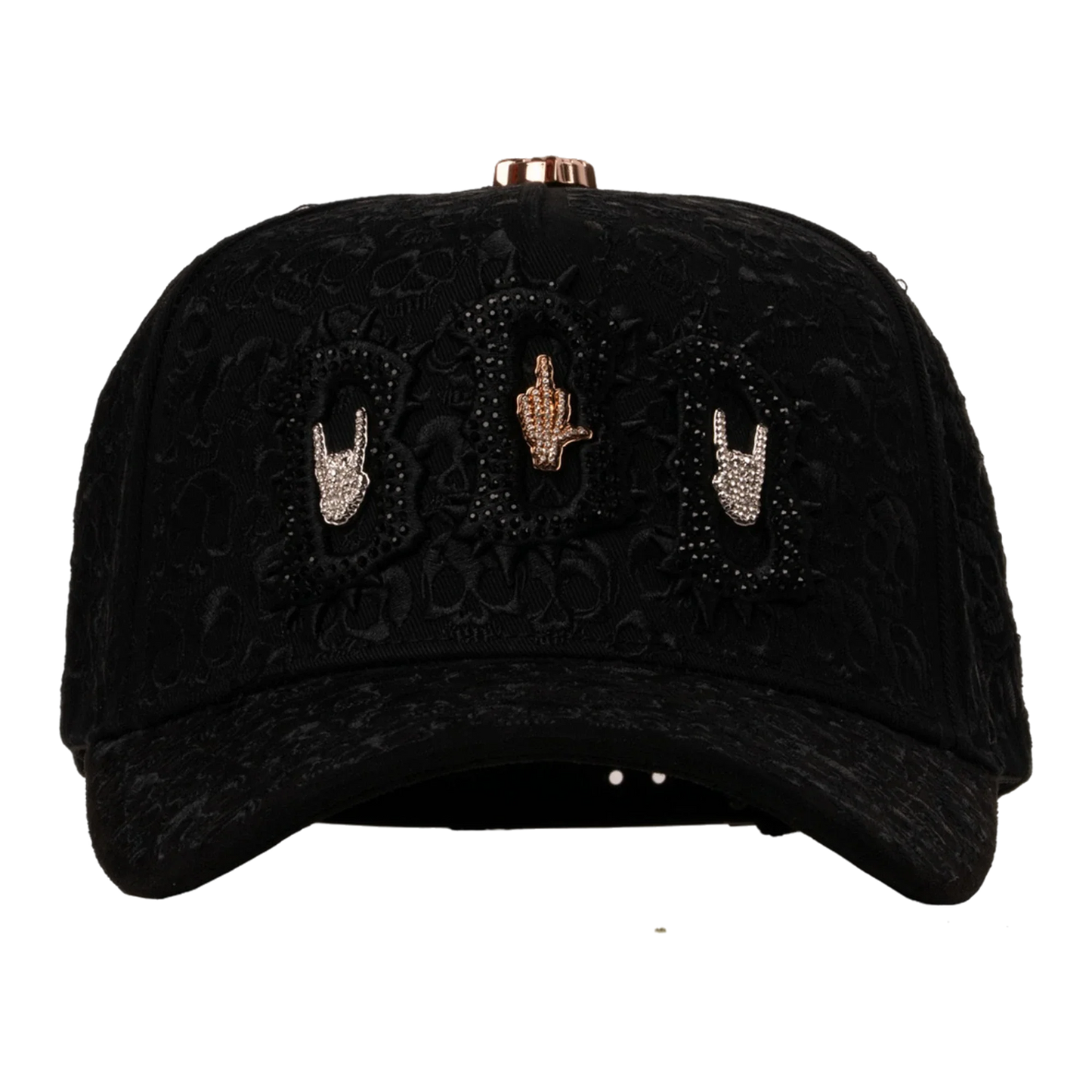 Barbas Hats "BBB Hand Skull"