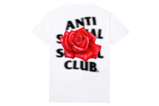 Anti Social Social Club "Roses are Red White Tee"